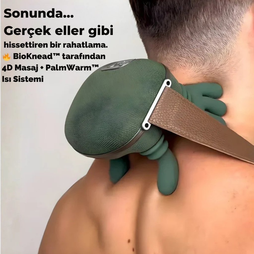Taşınabilir Boyun ve sırt masaj aleti- KakoO™