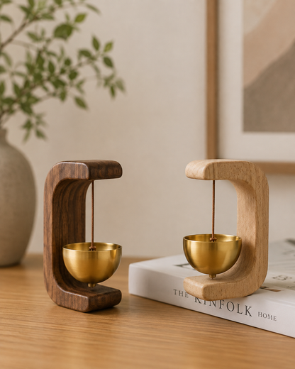 KaKoO BellNest™ – Wooden Magnetic Door Chime